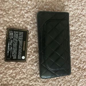 Chanel leather wallet